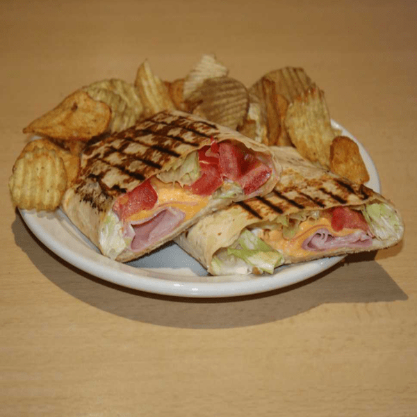 Ham and cheese wrap 1